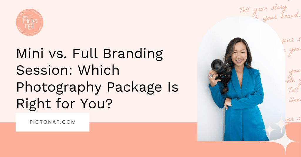 Mini vs. Full Branding Session: Which Photography Package Is Right for You?