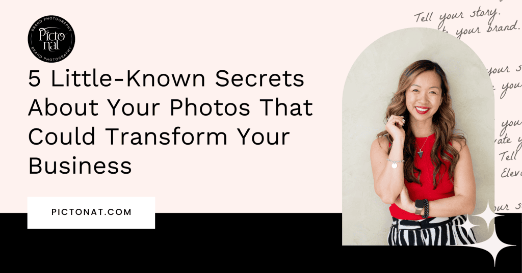 5 things you didn't know about your brand photos